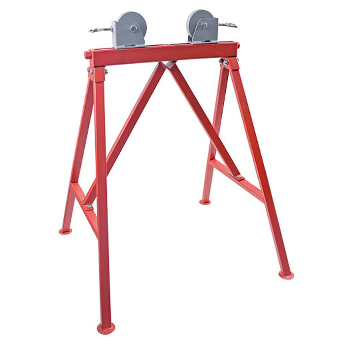 Опора для труб с роликовой головкой TD1108AR 860 мм