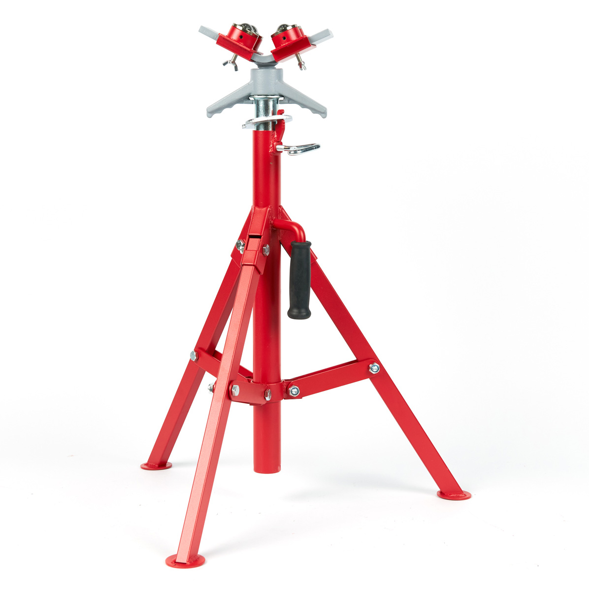 Опора для труб с двойной шаровой головкой V2B-STAND 710-1320 мм