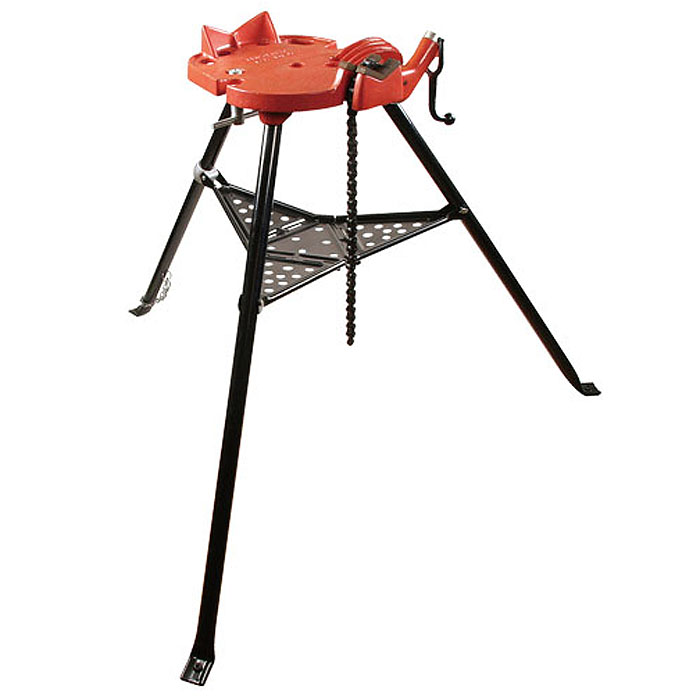 Цепные трубные тиски на треноге TD11056 1/8 - 6"