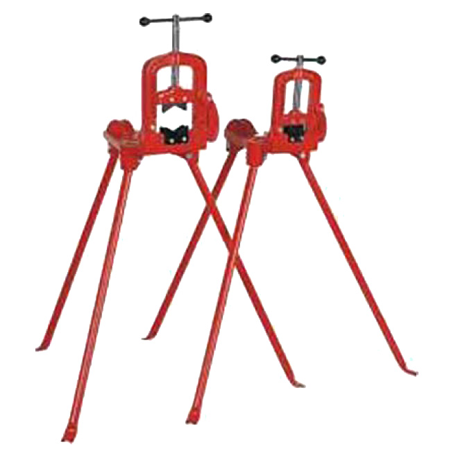 Откидные трубные тиски на треноге WT 15-80 мм