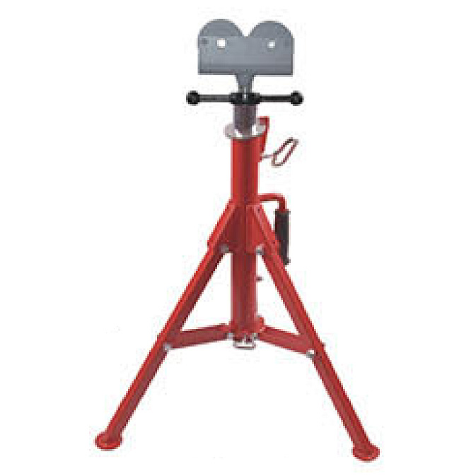 Опора для труб с роликовой головкой TD1108DRH 810-1420 мм