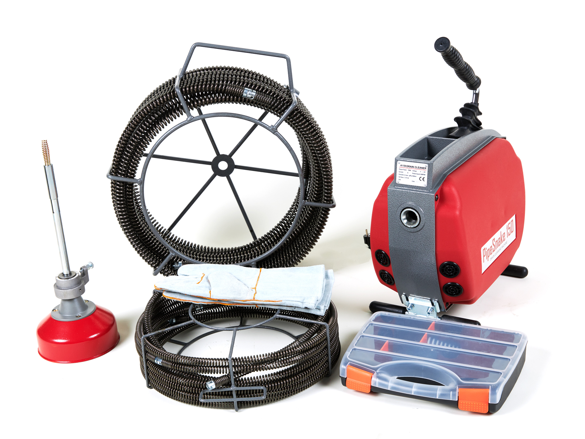 Прочистная машина секционного типа Pipe Snake 150