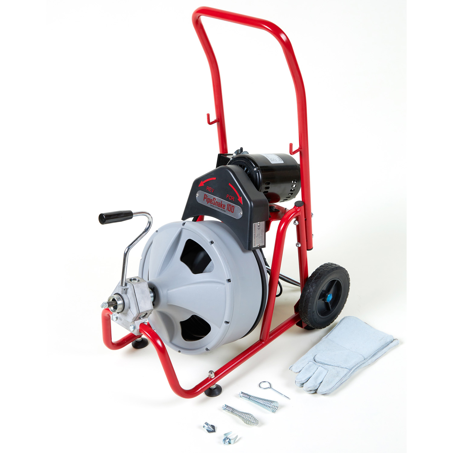 Прочистная машина барабанного типа Pipe Snake 100