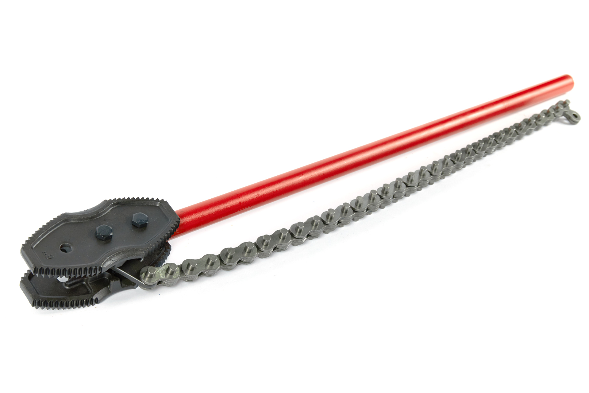 Двухсторонний цепной трубный ключ, усиленный Chain Tong 6"