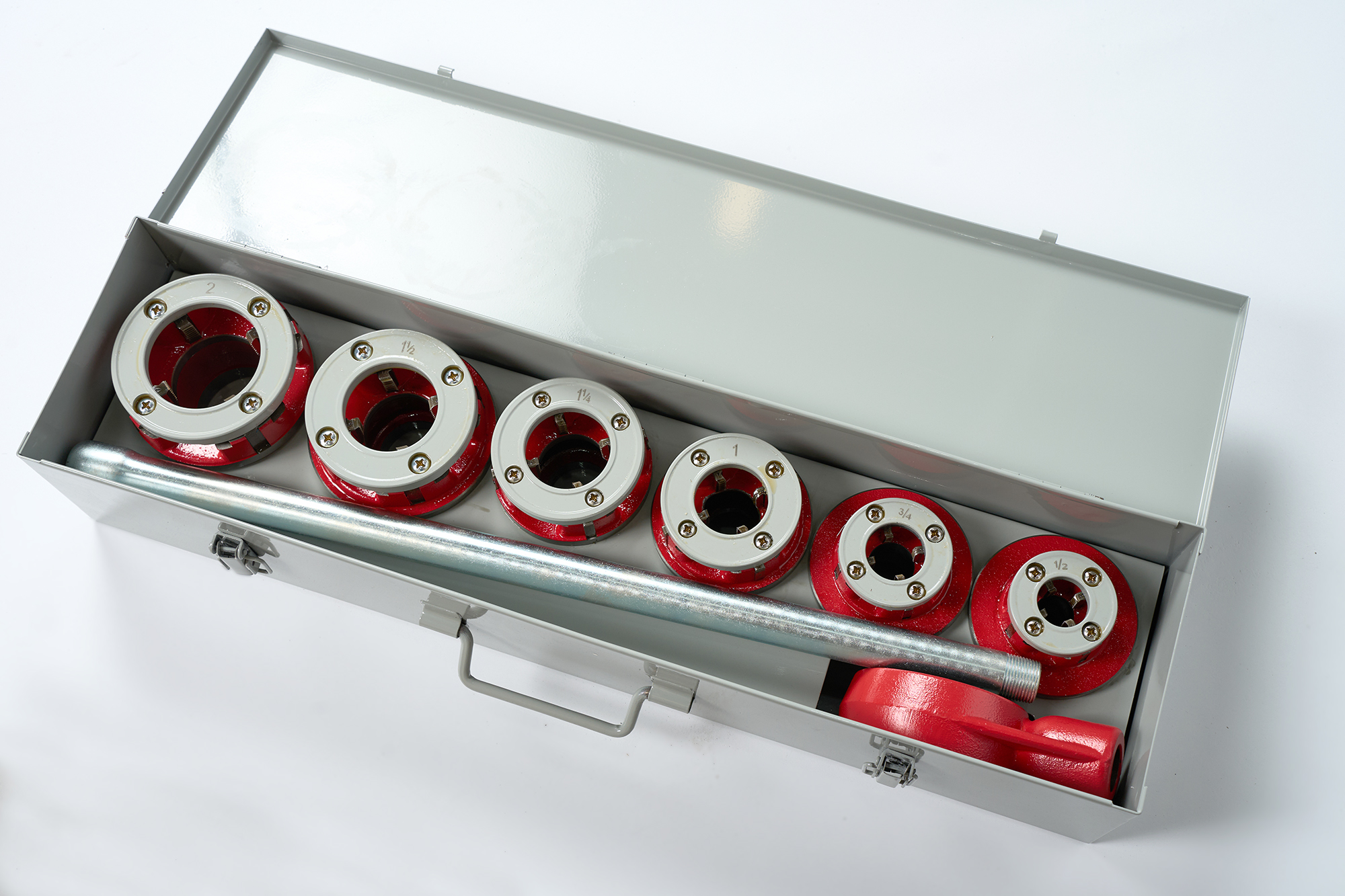 Ручной клупп 12R, набор BSPT 1/2"-2"