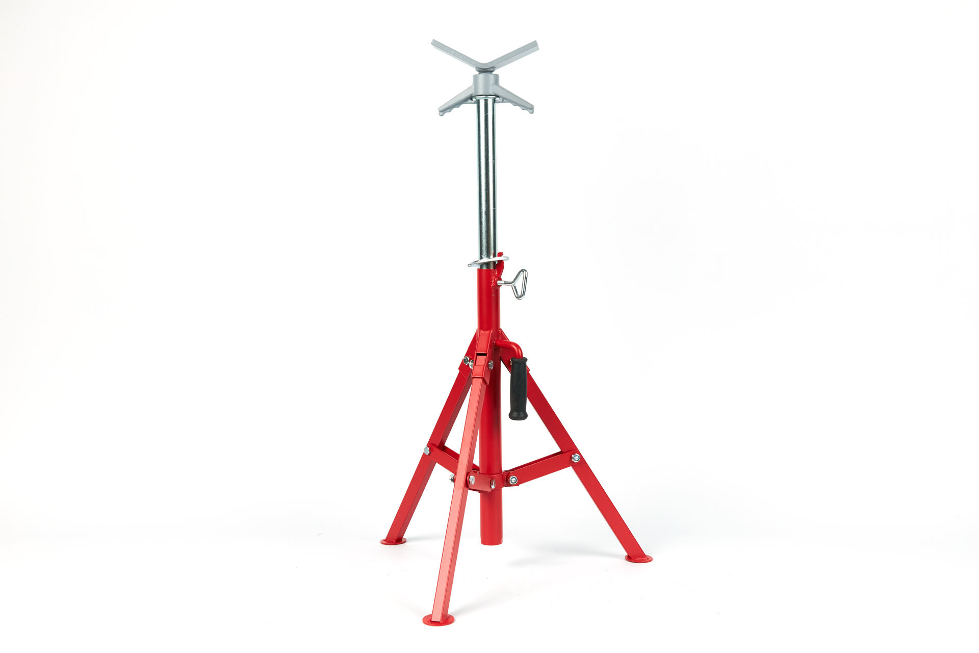 Высокая подставка для труб с V-образной головкой V-STAND 710-1320 мм