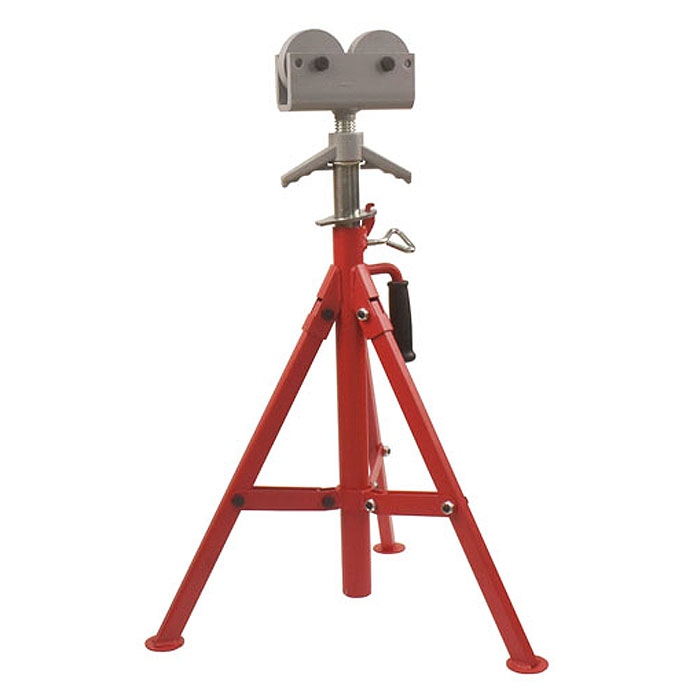 Опора для труб с роликовой головкой TD1108RH 810-1420 мм