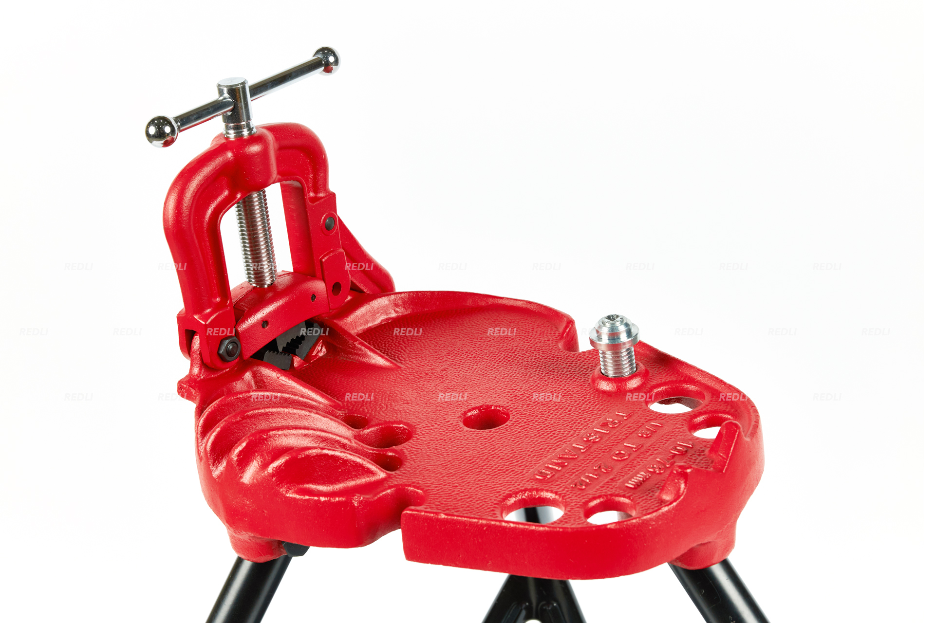 Переносные откидные тиски на треноге 1/8" - 2 1/2"