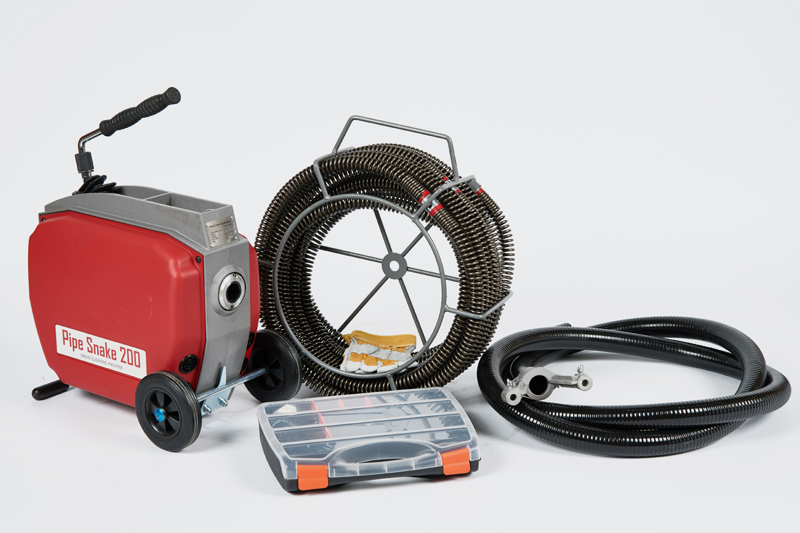 Секционная прочистная машина Pipe Snake