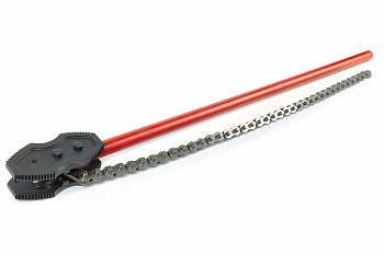 Двухсторонний цепной трубный ключ, усиленный Chain Tong 8"